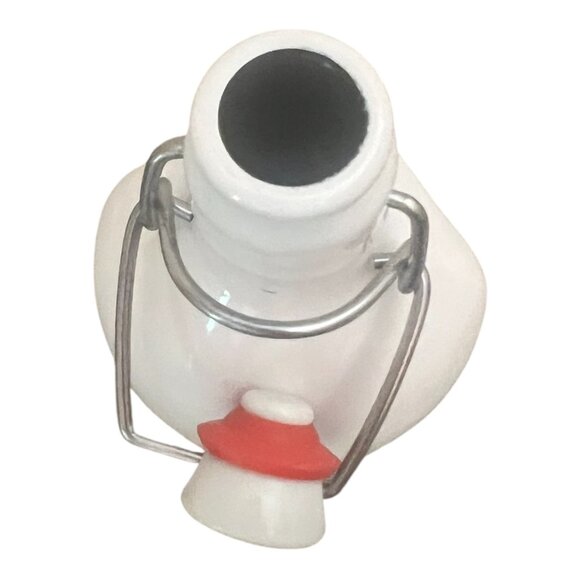 Vintage German Christmas Santa Beer Bottle 8" Franz Joseph Jubelfest Stein Jug - Picture 7 of 8